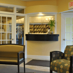Reception area