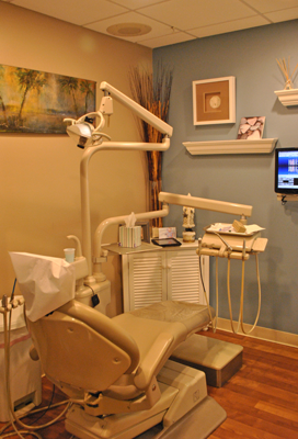Dental exam room